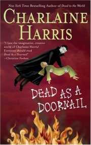 Book Cover, Dead as a Doornail by Charlaine Harris